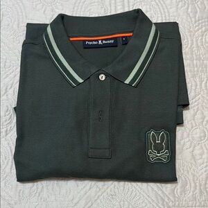 Psycho Bunny Men's Polo Shirt - Dark Green